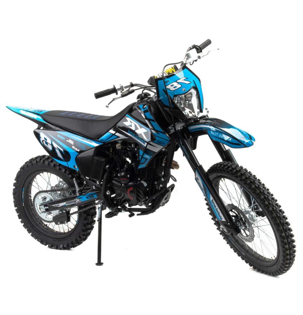 Мотоцикл Кросс Motoland XR300 LITE (175FMM) с ПТС синий