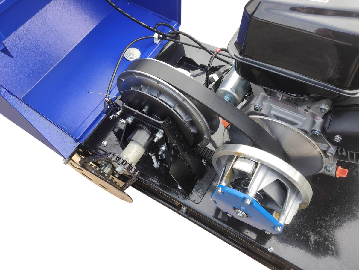 Мотобуксировщик без лыжного модуля 20 л.с., LIFAN KP460E ЛИДЕР-1-3Т-20АП (3 т)