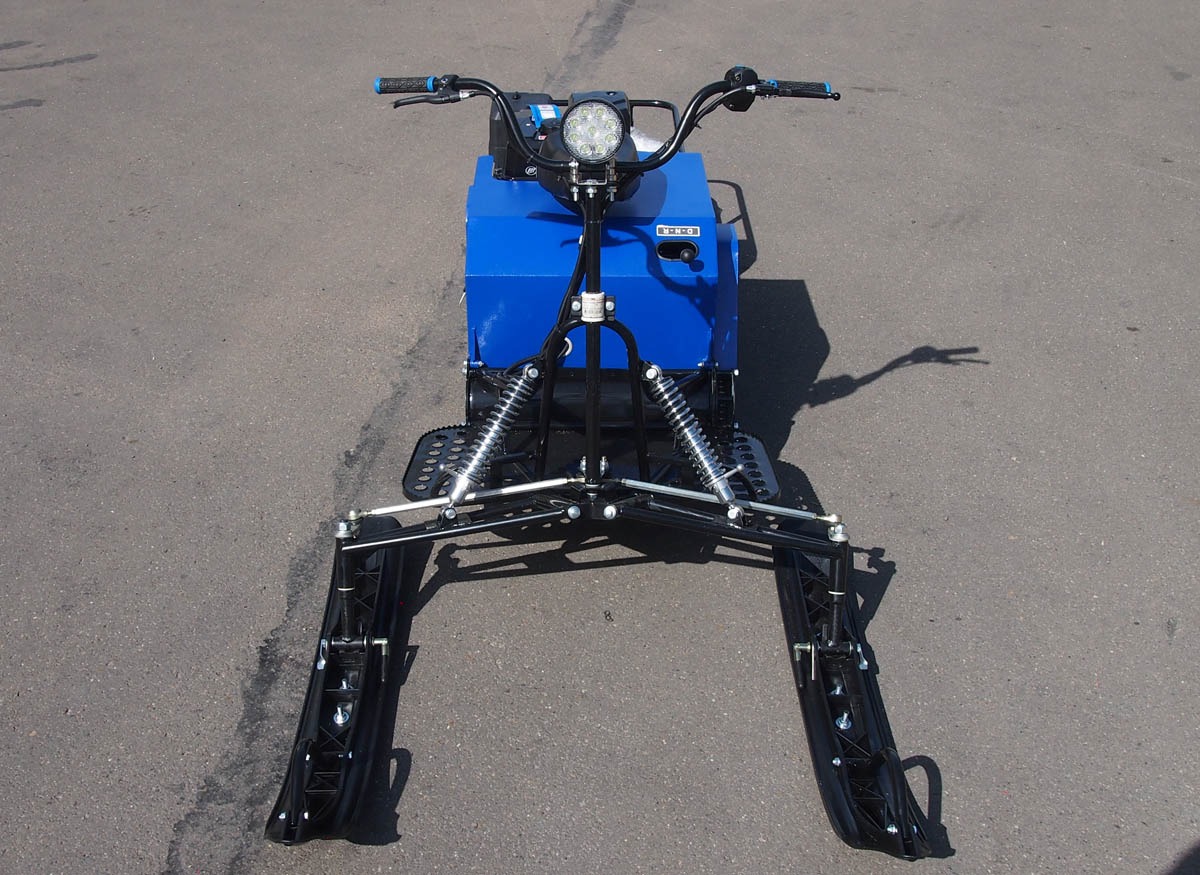 Мотобуксировщик с лыжным модулем 20 л.с, С РЕВЕРСОМ ЛИДЕР-3H-4Т-20АП, LONG ГИДРАВЛ., РЫЧАЖ, ПОДОГРЕВ