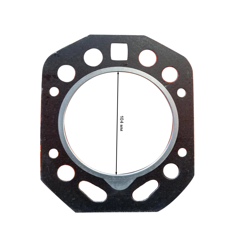 Прокладка ГБЦ R195/195N 104 мм Green 13 отверстий (с язычком)