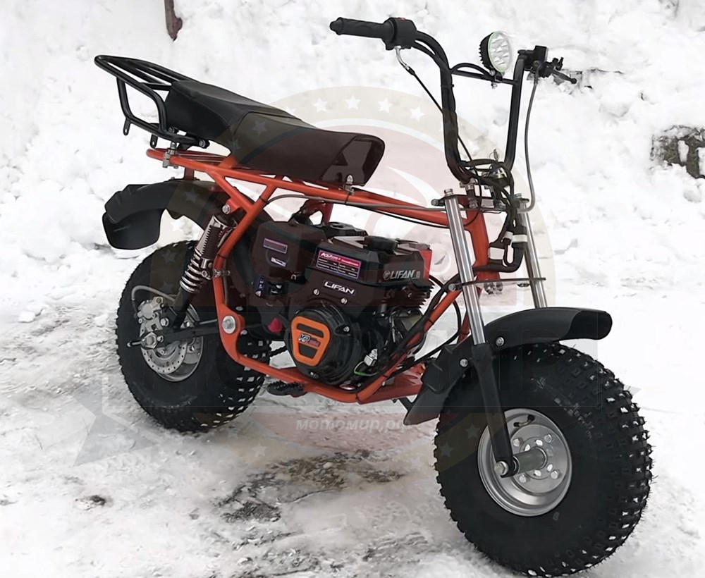 Мотоцикл СКАУТ САФАРИ ПЛЮС 3FL-8Е+ BIGFOOT FORK (ТЕЛЕСКОП, ФАРА, ЭЛ.СТ., KP230 -8+ лс,седло 2)