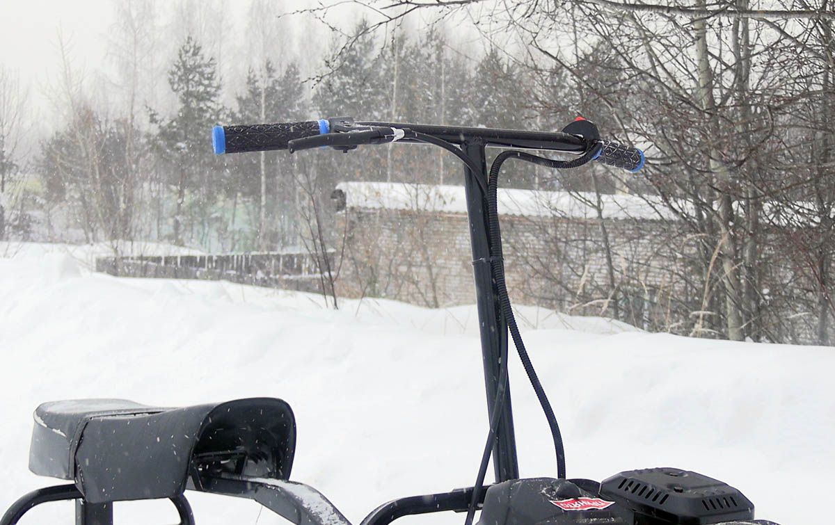 Мотобуксировщик компактный БЕЛКА - 6,5 л.с. (7л.с.)