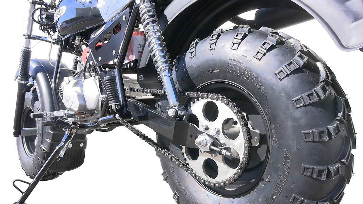 Мотоцикл внедорожный СКАУТ-3Р-140 полуавтомат с РЕВЕРСОМ