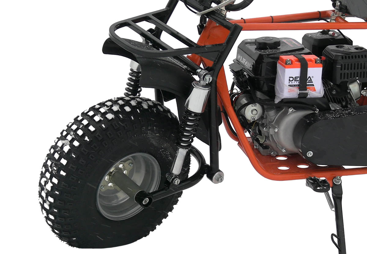 Мотоцикл СКАУТ САФАРИ ПЛЮС 3L-8Е+ BIGFOOT(ФАРА, ЭЛ.СТ.перед и зад подвес. KP230 -8+ л.с.,седло Альфа