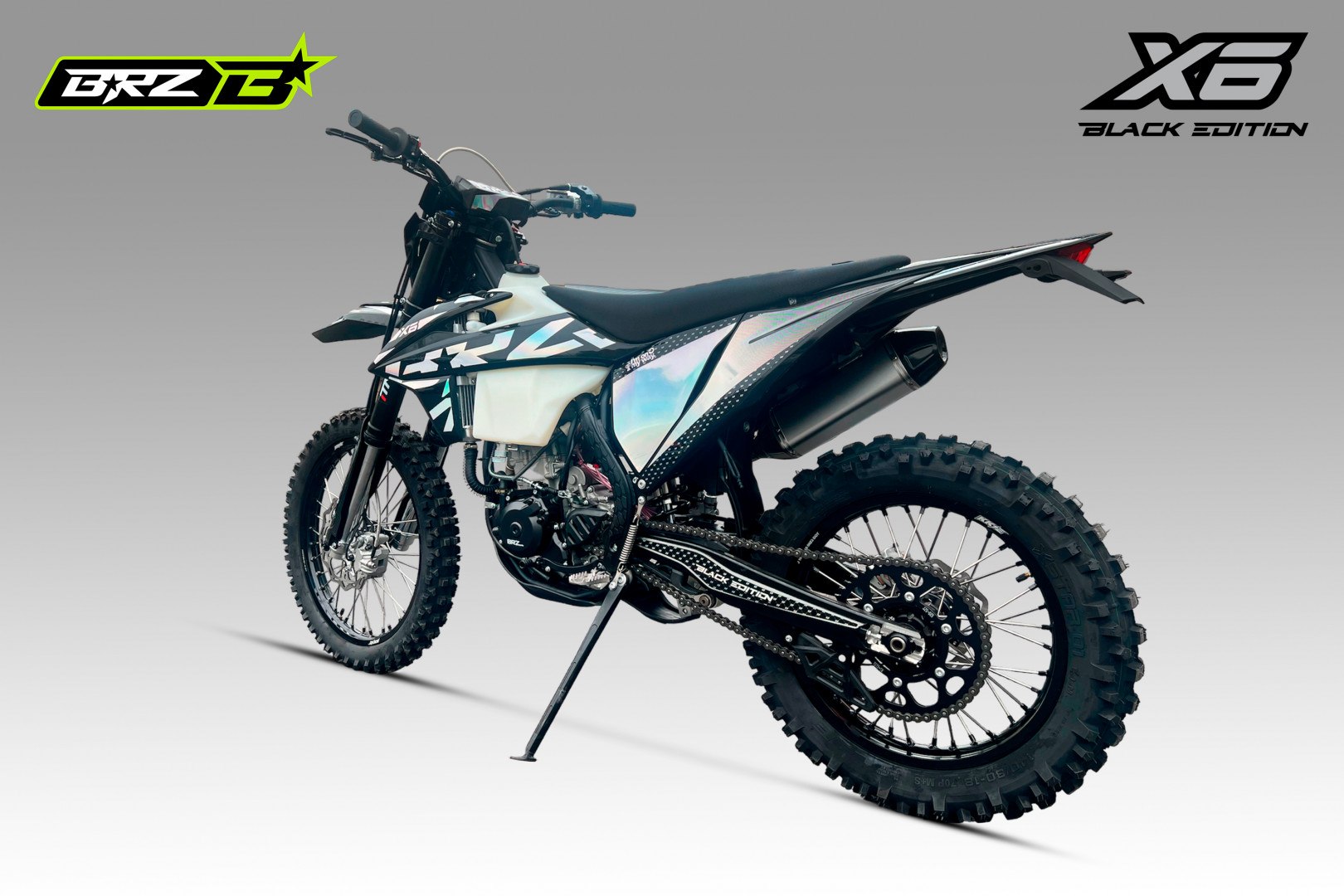 Мотоцикл BRZ X6 Black Edition (ZS 177MN (NС250), 2023 г.)