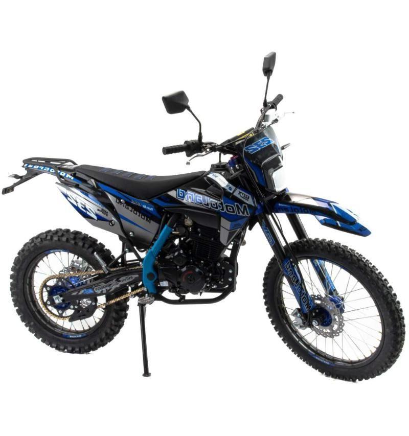 Мотоцикл Кросс Motoland XT 250 HS 172FMM (PR5) ПТС синий
