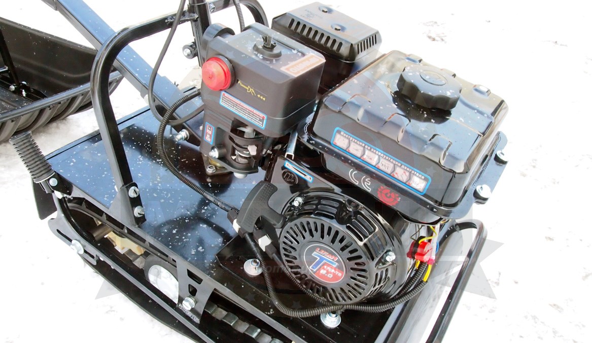 Мотобуксировщик компактный БЕЛКА - 8L+ л.с., с ФАРОЙ