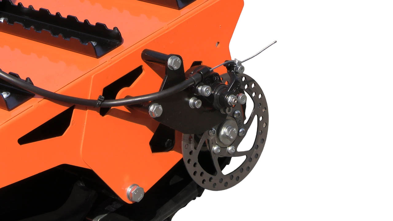 Мотосноуборд ИСКРА-2, вариатор TAV2-40, двигатель LIFAN KP230 8+ л.с., фара, тормоз