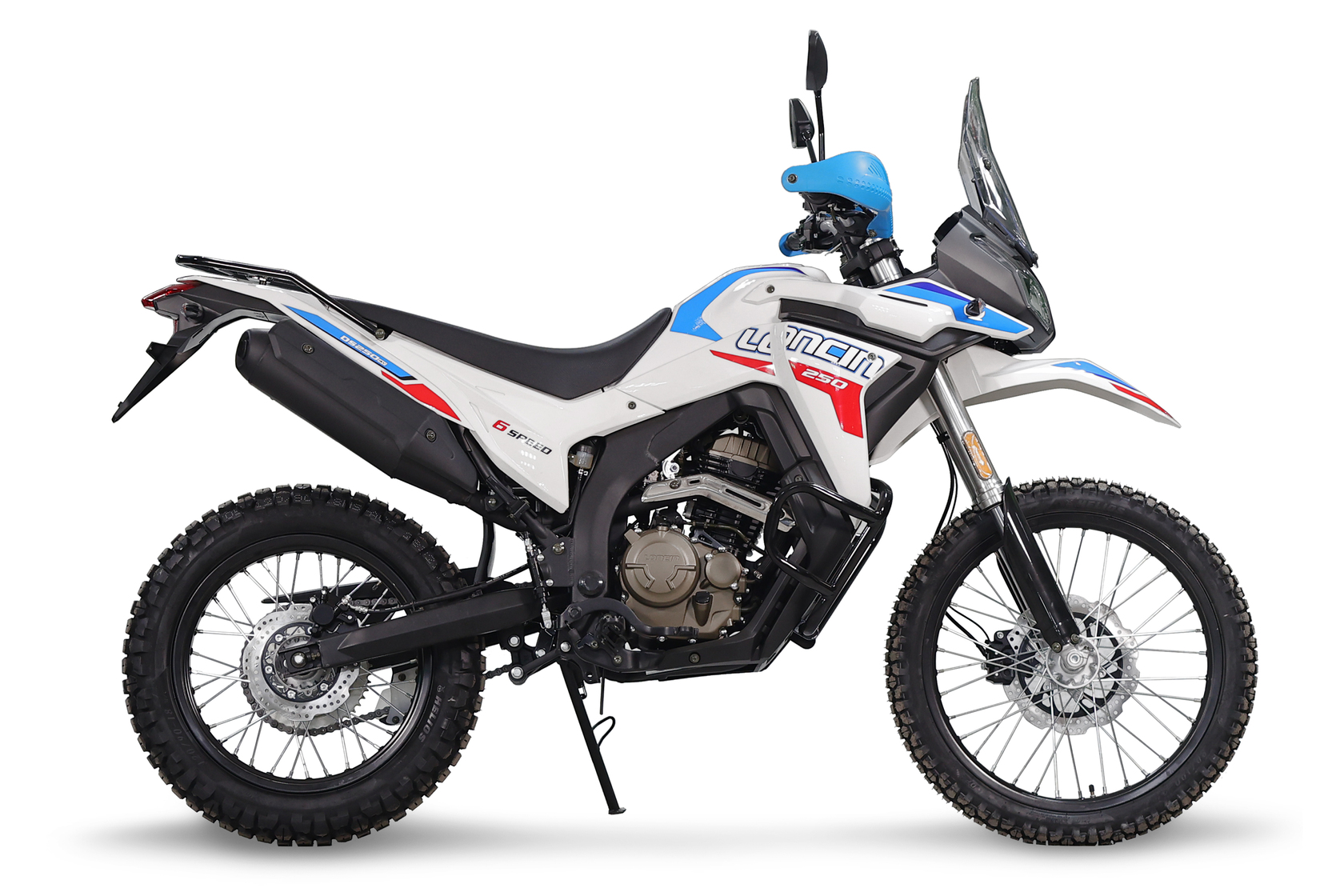 Мотоцикл Loncin DS250 Rally Белый