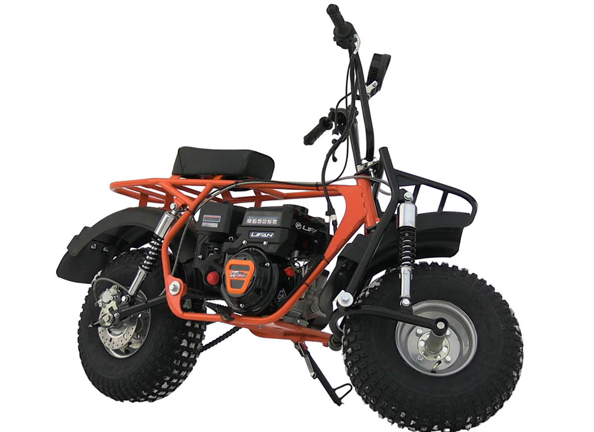 Мотоцикл СКАУТ САФАРИ 3L- 8Е+ BIGFOOT (ФАРА, ЭЛ.СТ. перед. и задн. подв., 8,0 л.с., РЕДУКТОР)