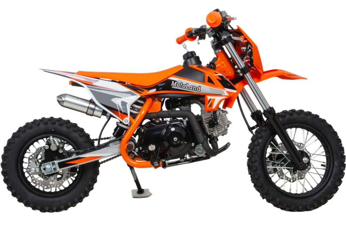 Питбайк  Motoland 110 SX 110 E 12/10 оранжевый