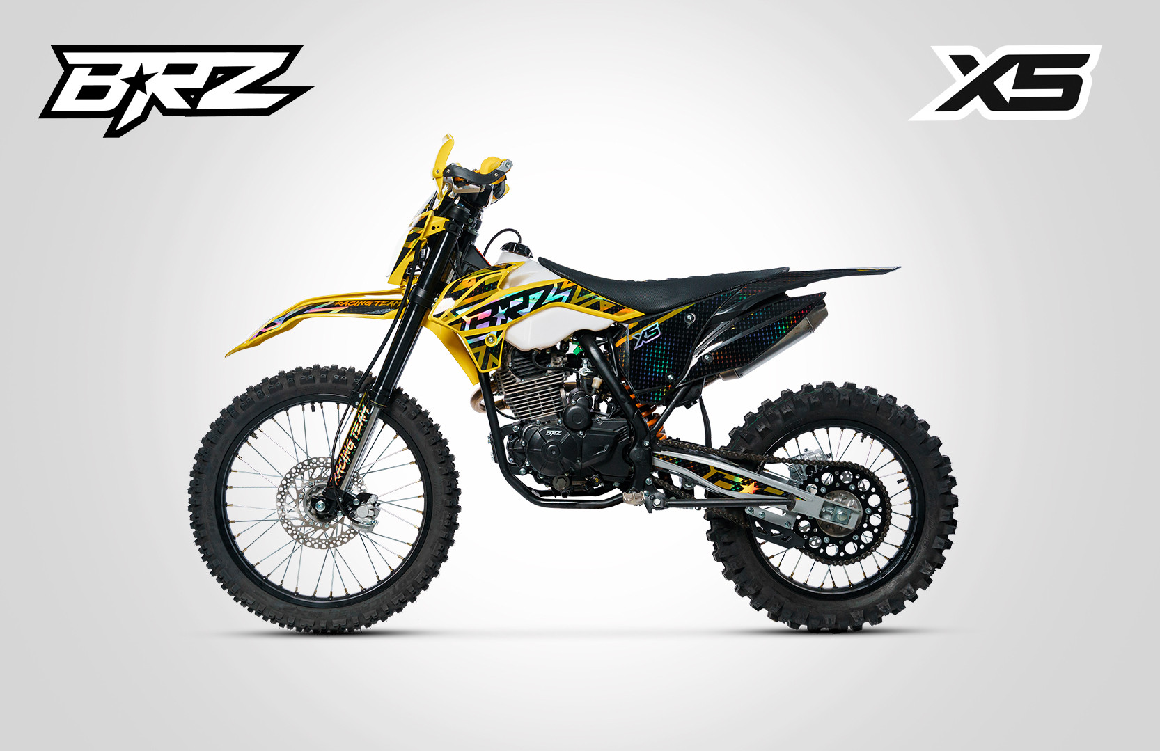 Мотоцикл BRZ X5 (172FMM, 2023 г.) GOLD