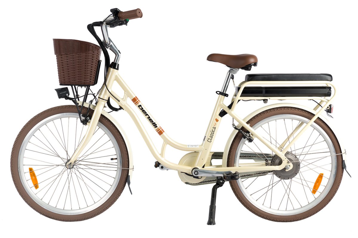Электровелосипед Benelli City Classica Café 24