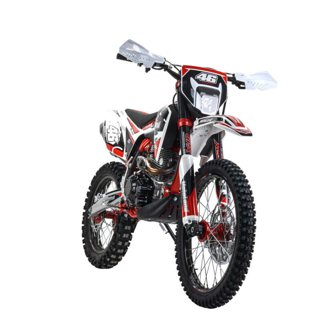 Мотоцикл Кросс Motoland XT300 HS (175FMM 4V) красный РАСПРОДАЖА
