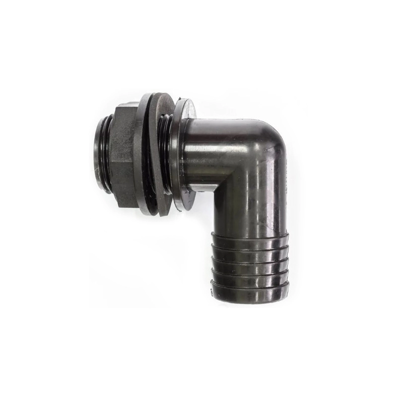 Фитинг угловой с прокладкой и гайкой в сборе d 20