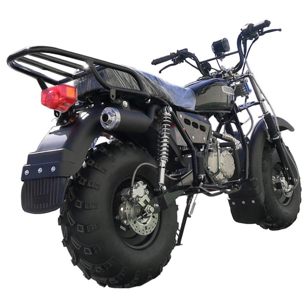 Мотоцикл внедорожный СКАУТ-3Р-125 полуавтомат с РЕВЕРСОМ