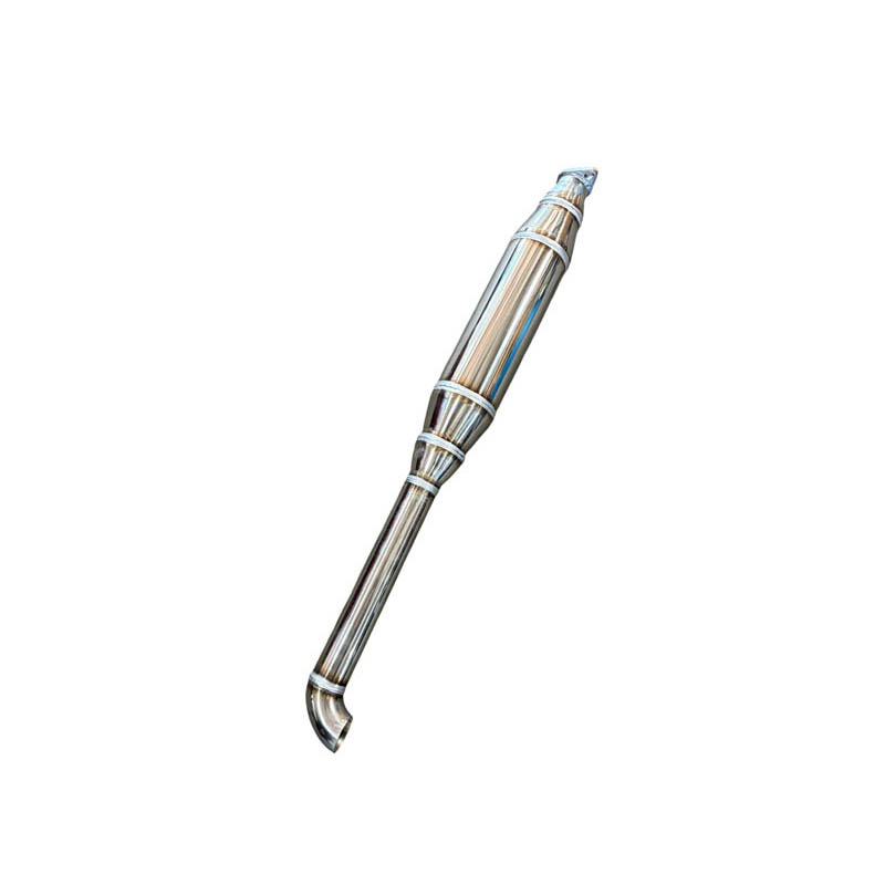 Глушитель для R195/ZS1100/ZS1115 2 отверстия (нерж)