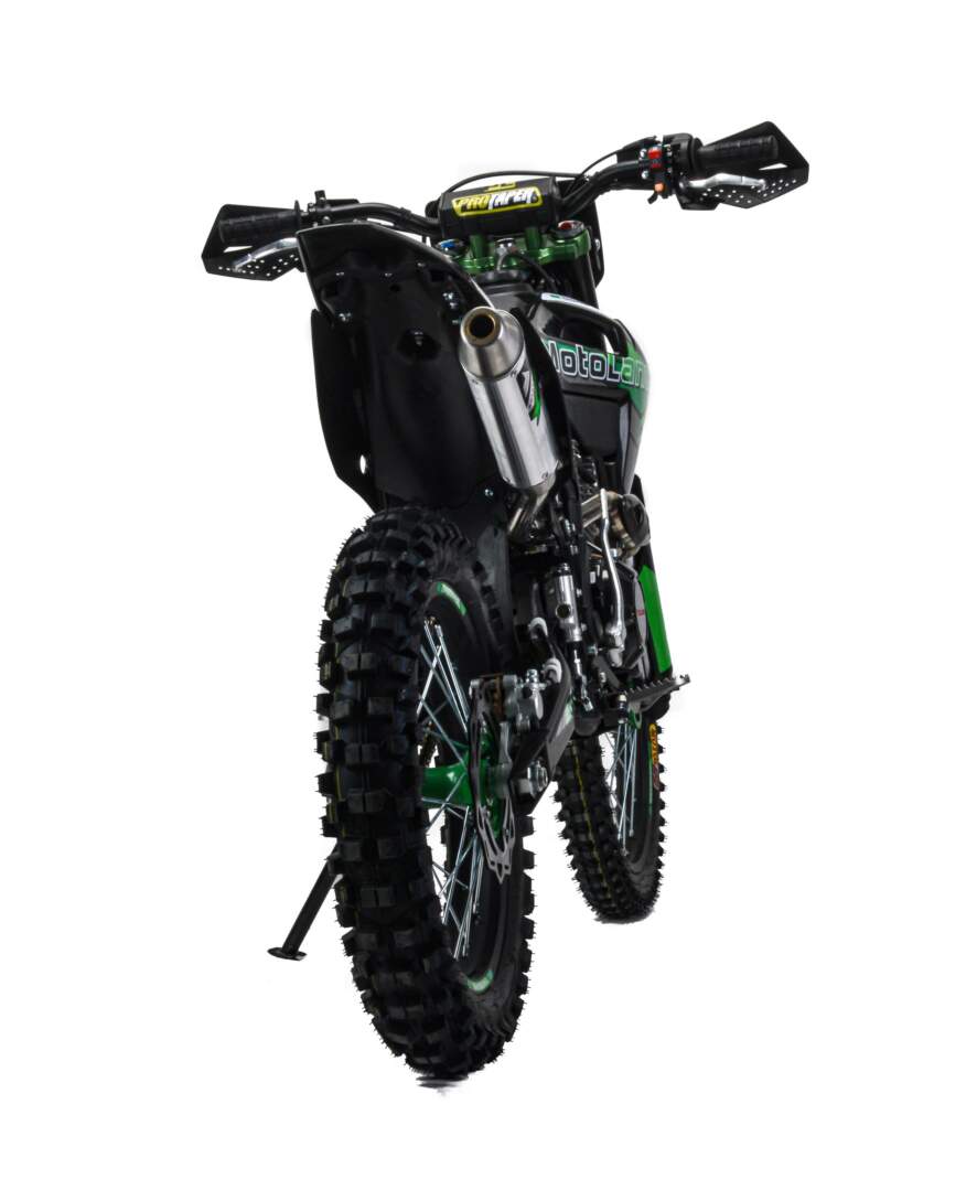 Мотоцикл Кросс Motoland XT300 HS (175FMM 4V) зеленый РАСПРОДАЖА