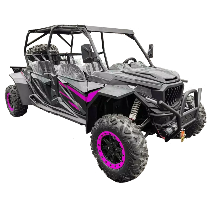 Багги HOOLEOX 800 х4 Черно-розовый