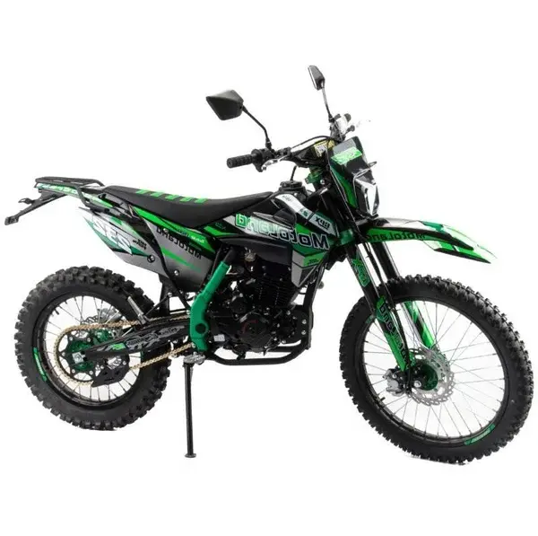 Мотоцикл Кросс Motoland XT 250 HS 172FMM (PR5) ПТС зеленый Мотоцикл Кросс Motoland XT 250 HS 172FMM (PR5) ПТС зеленый