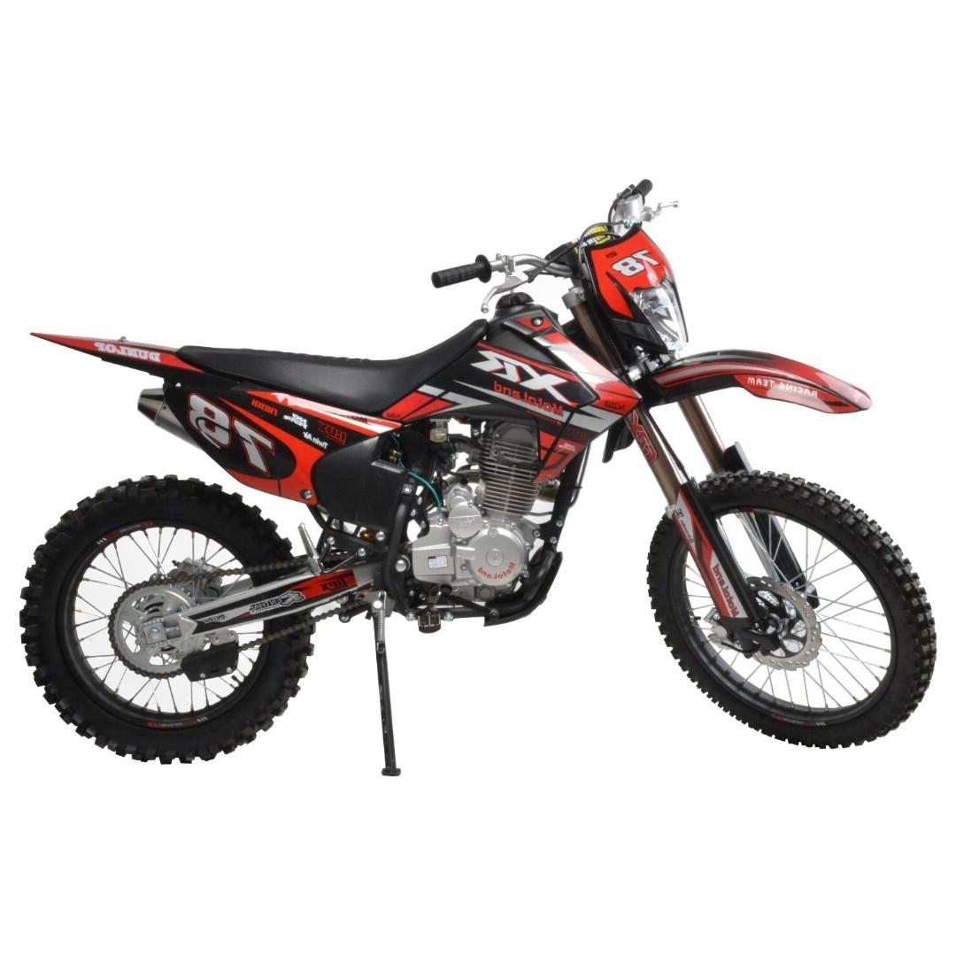 Мотоцикл Кросс Motoland XR 250 LITE красный (172FMM)