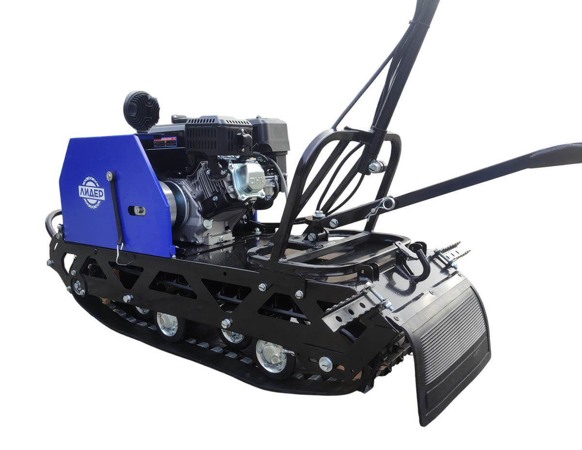 Мотобуксировщик компактный с седельным модулем ЛИДЕР-ДЕЛЬТА-2S-CVTL (+фара), 8+ лс. ВАРИАТОР TAV2-40