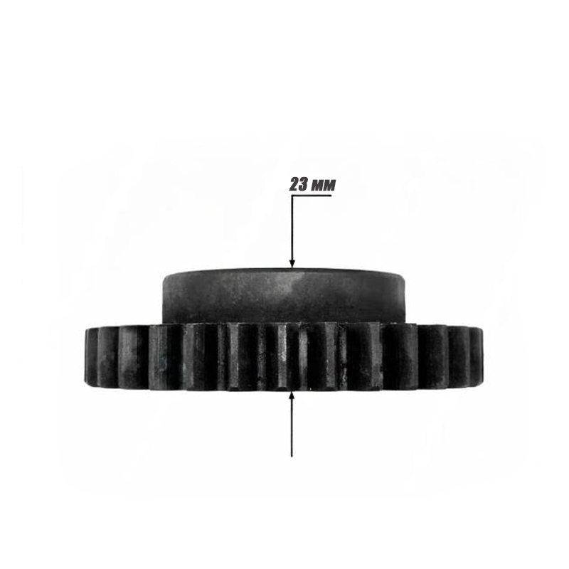 Шестерня малого редуктора Z-31 D-32 мм (привод фрезы)