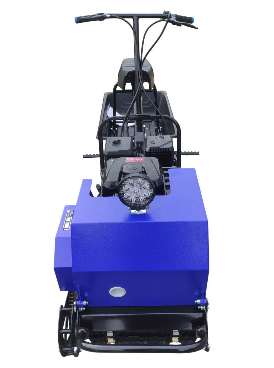 Мотобуксировщик компактный с седельным модулем ЛИДЕР-ДЕЛЬТА-2S-CVTL (+фара), 8+ лс. ВАРИАТОР TAV2-40