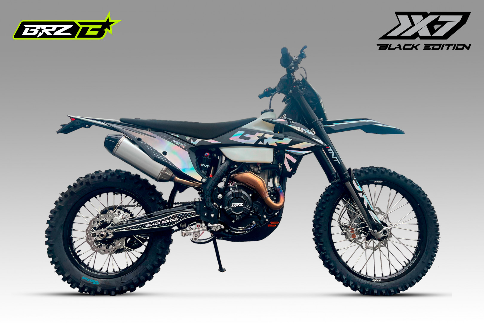 Мотоцикл BRZ X7 450 Black Edition (ZS 194MQ (NC450), 2023 г.)