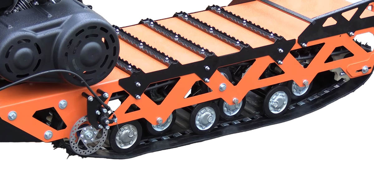 Снегокат СОБОЛЬ (Ижтехмаш), двигатель LIFAN 8 л.с., вариатор TAV2-40