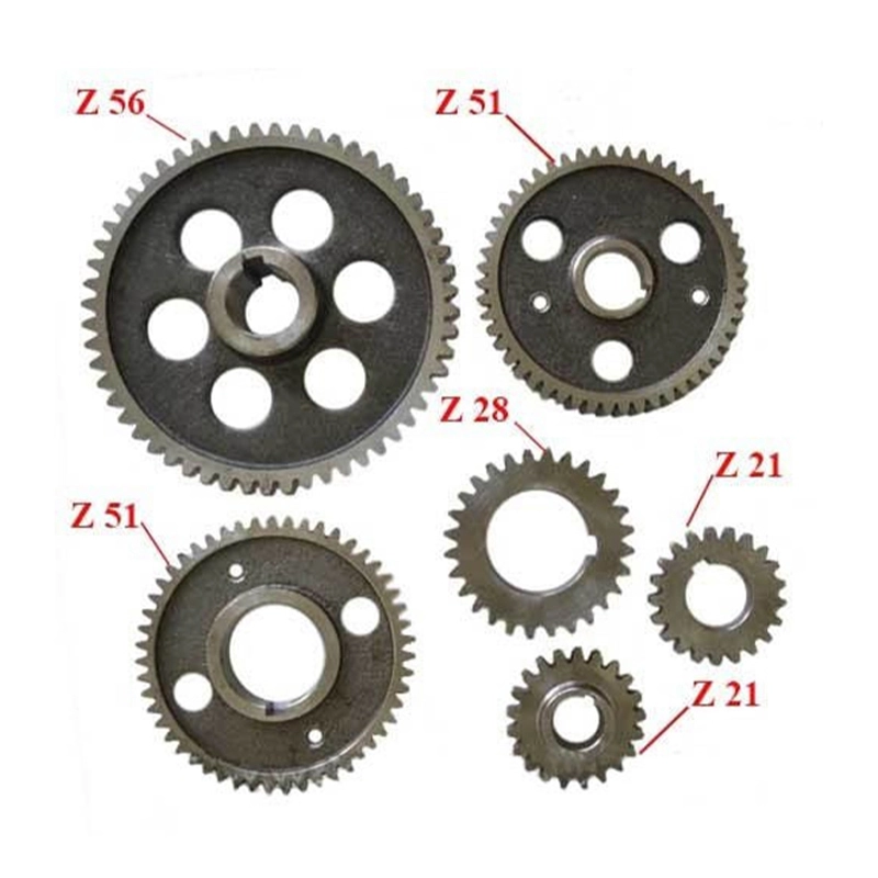 Шестерни двигателя R185-R195 комплект 6шт