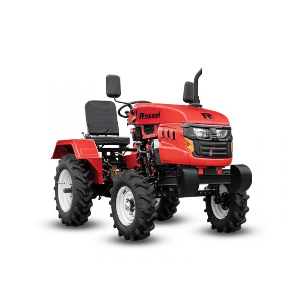 Минитрактор Rossel XT-184D в комплекте с навесным оборудованием