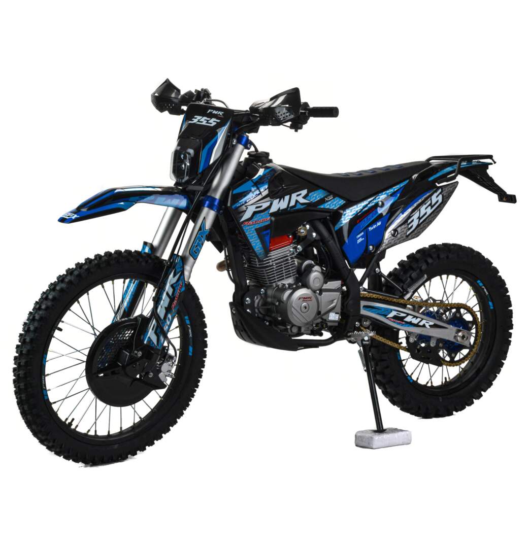 Мотоцикл Кросс PWR FZ300 (PR5 4V) синий РАСПРОДАЖА