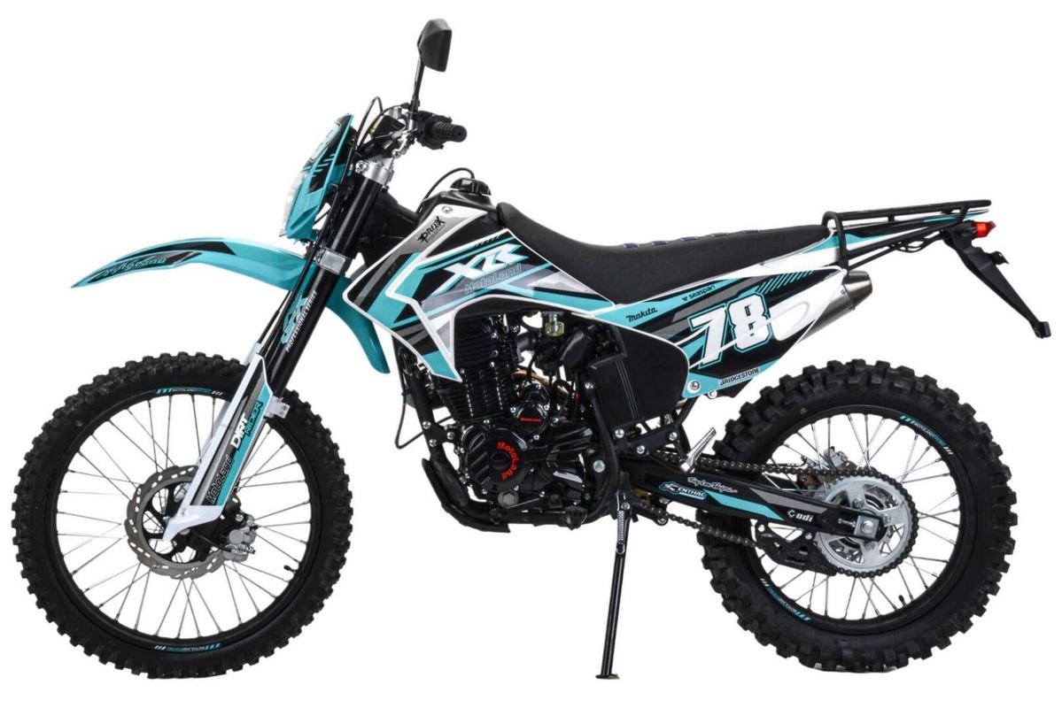Мотоцикл Кросс Motoland XR300 LITE  (175FMM) с ПТС синий