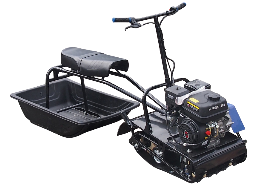 Мотобуксировщик компактный БЕЛКА - 8L+ л.с., с ФАРОЙ