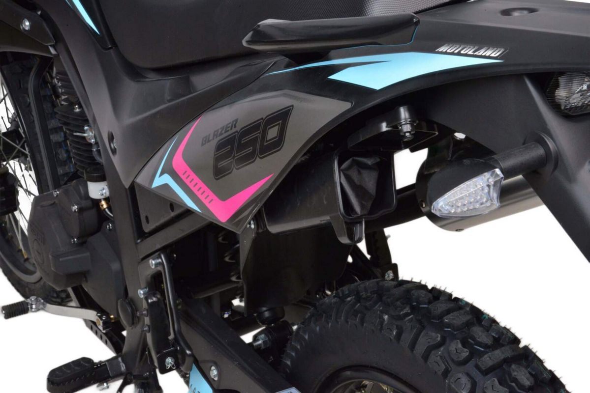 Мотоцикл Motoland 250 ENDURO BLAZER (XF250-A) синий РАСПРОДАЖА