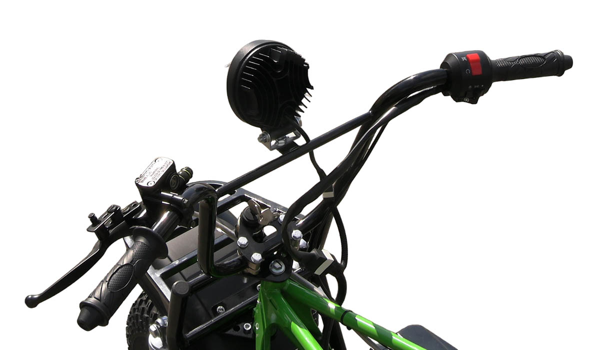 Мотоцикл СКАУТ САФАРИ 3LE- 9 BIGFOOT (ФАРА, ЭЛ.СТ. перед. и задн. подв., 9 лс KP230PRO, РЕДУКТОР)