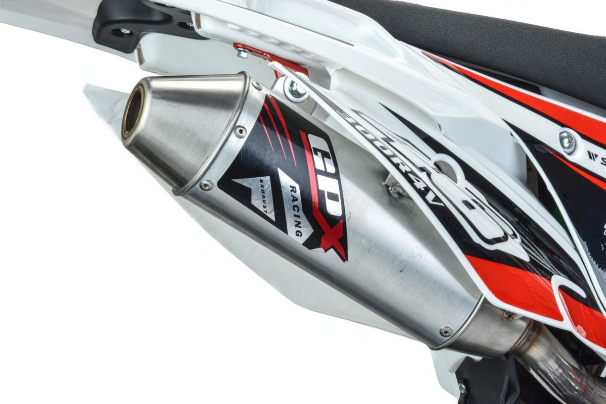 Мотоцикл Кросс Motoland XT300 HS (175FMM 4V) красный РАСПРОДАЖА