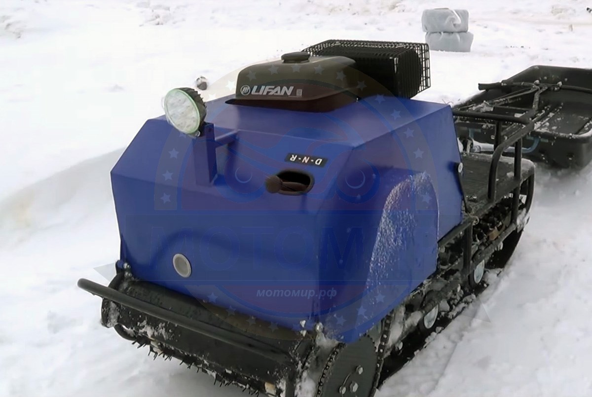 Мотобуксировщик без лыжного модуля 15 л.с., С РЕВЕРСОМ ЛИДЕР-1Р-3Т-15АП (3 тл.), АДАПТИВНАЯ ПОДВЕСКА