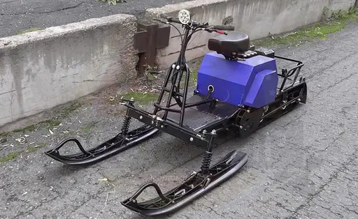 Мотобуксировщик компактный с РЫЧАЖНЫМ модулем ЛИДЕР-ДЕЛЬТА-3, CVTL (+Фара) 10 л.с., TAV2-40,, РЕВЕРС