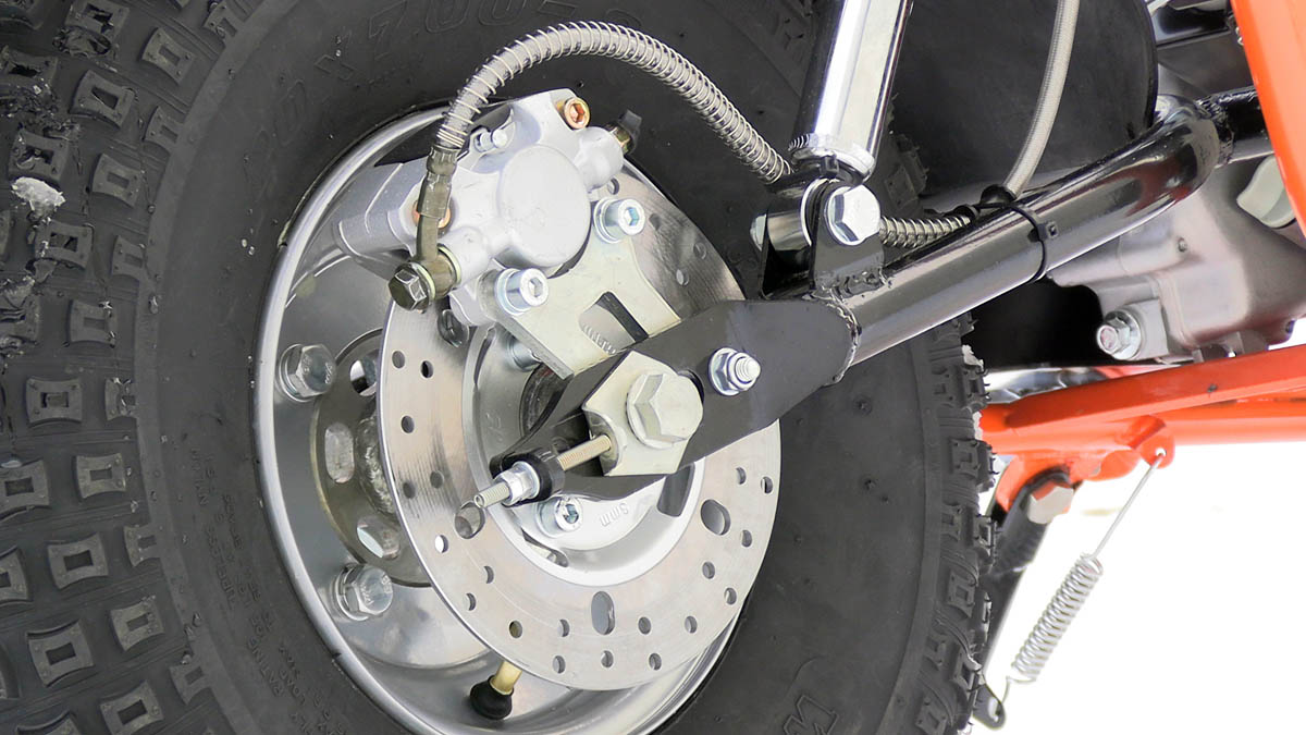 Мотоцикл СКАУТ САФАРИ 3L- 8+ BIGFOOT (ФАРА, перед и зад подвес. KP230 -8 л.с.,руч.старт, диск торм)