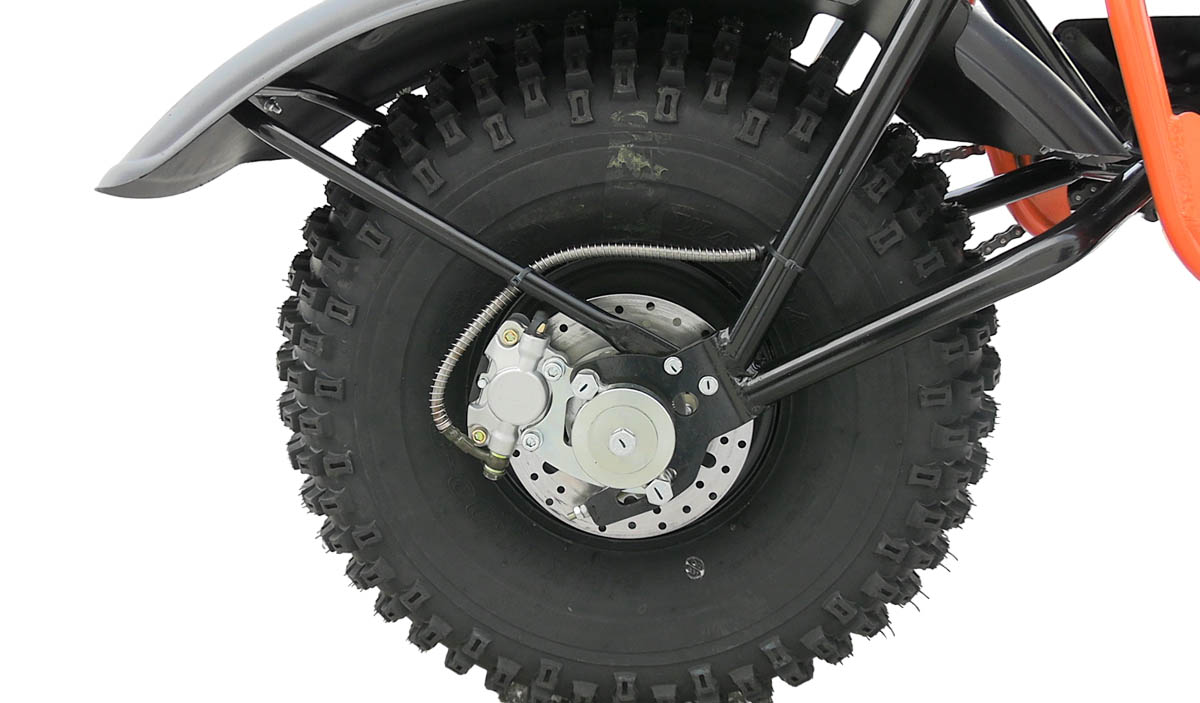 Мотоцикл СКАУТ-7 БОЦМАН 2, 8+ л.с., колеса GIANT, ФАРА, ЭЛ.СТ. перед и зад подв.