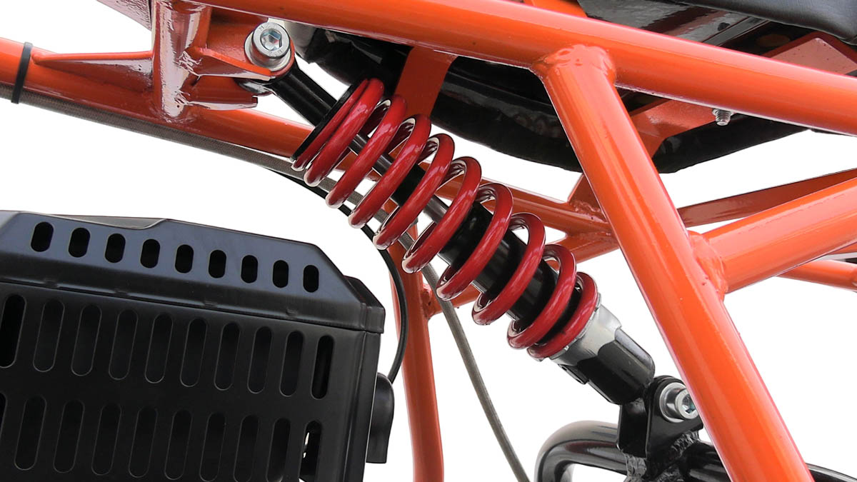 Мотоцикл СКАУТ-7 БОЦМАН 2, 8+ л.с., колеса GIANT, ФАРА, ЭЛ.СТ. перед и зад подв.