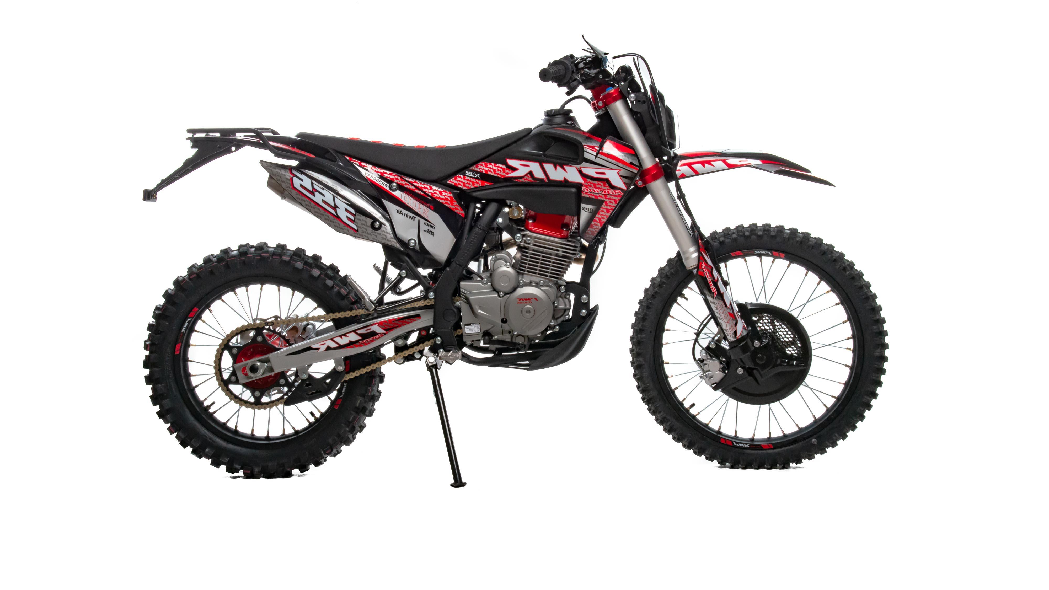 Мотоцикл Кросс PWR FZ300 (PR5 4V) красный Мотоцикл Кросс PWR FZ300 (PR5 4V) красный