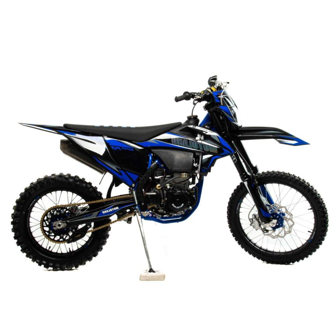 Мотоцикл Кросс Motoland FX 450 NC (194MQ) синий