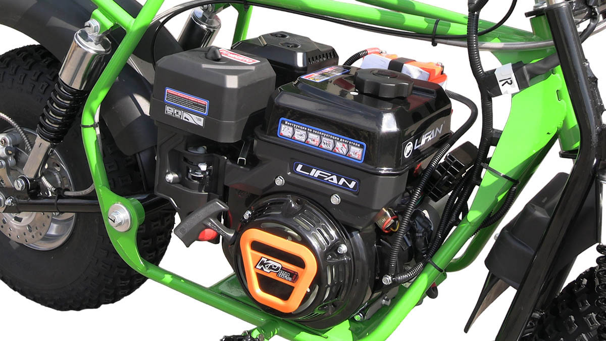 Мотоцикл СКАУТ САФАРИ 3LE- 9 BIGFOOT (ФАРА, ЭЛ.СТ. перед. и задн. подв., 9 лс KP230PRO, РЕДУКТОР)