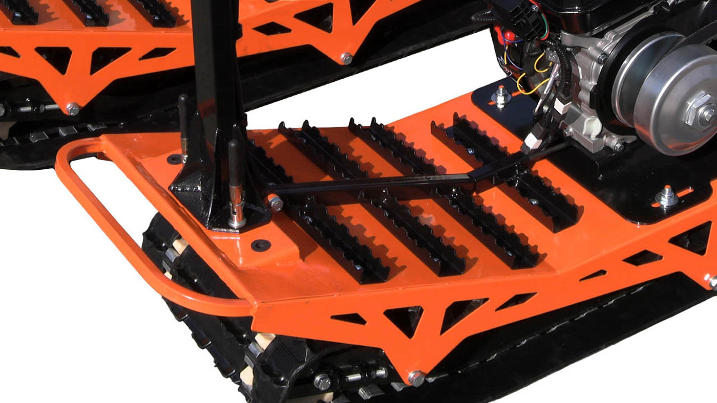 Мотосноуборд ИСКРА-2, вариатор TAV2-40, двигатель LIFAN KP230 8+ л.с., фара, тормоз