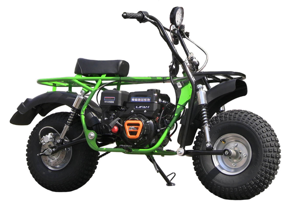Мотоцикл СКАУТ САФАРИ 3LE- 9 BIGFOOT (ФАРА, ЭЛ.СТ. перед. и задн. подв., 9 лс KP230PRO, РЕДУКТОР)