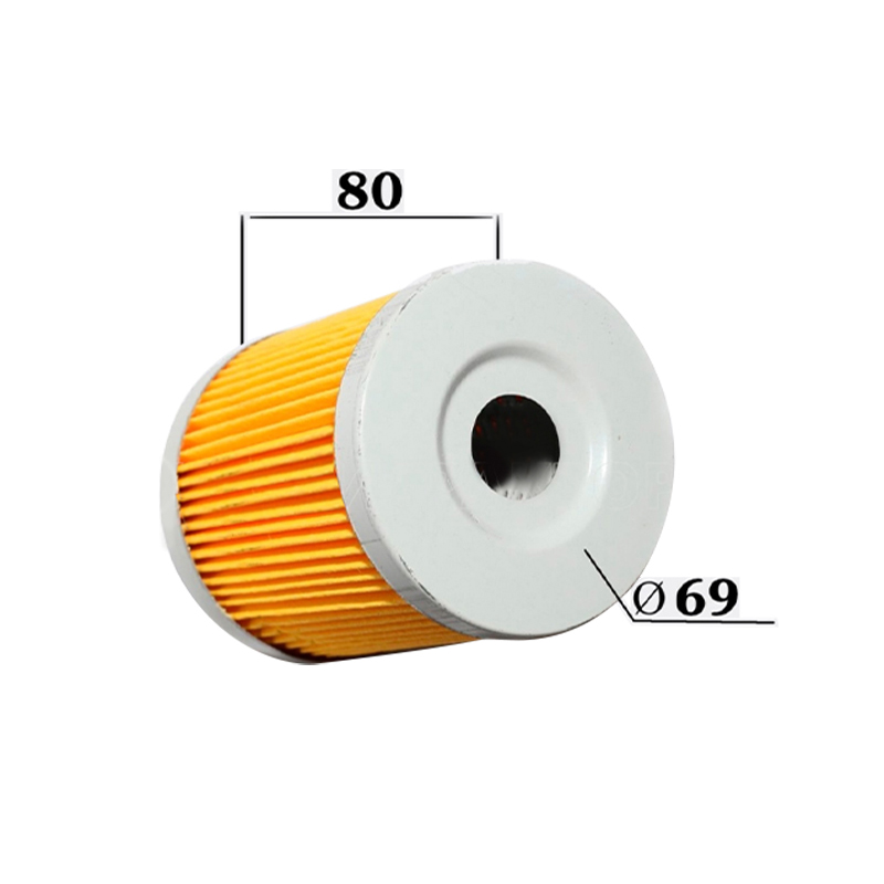 Фильтр масляный J0708a вставка с выемкой (80*69*35*18мм)