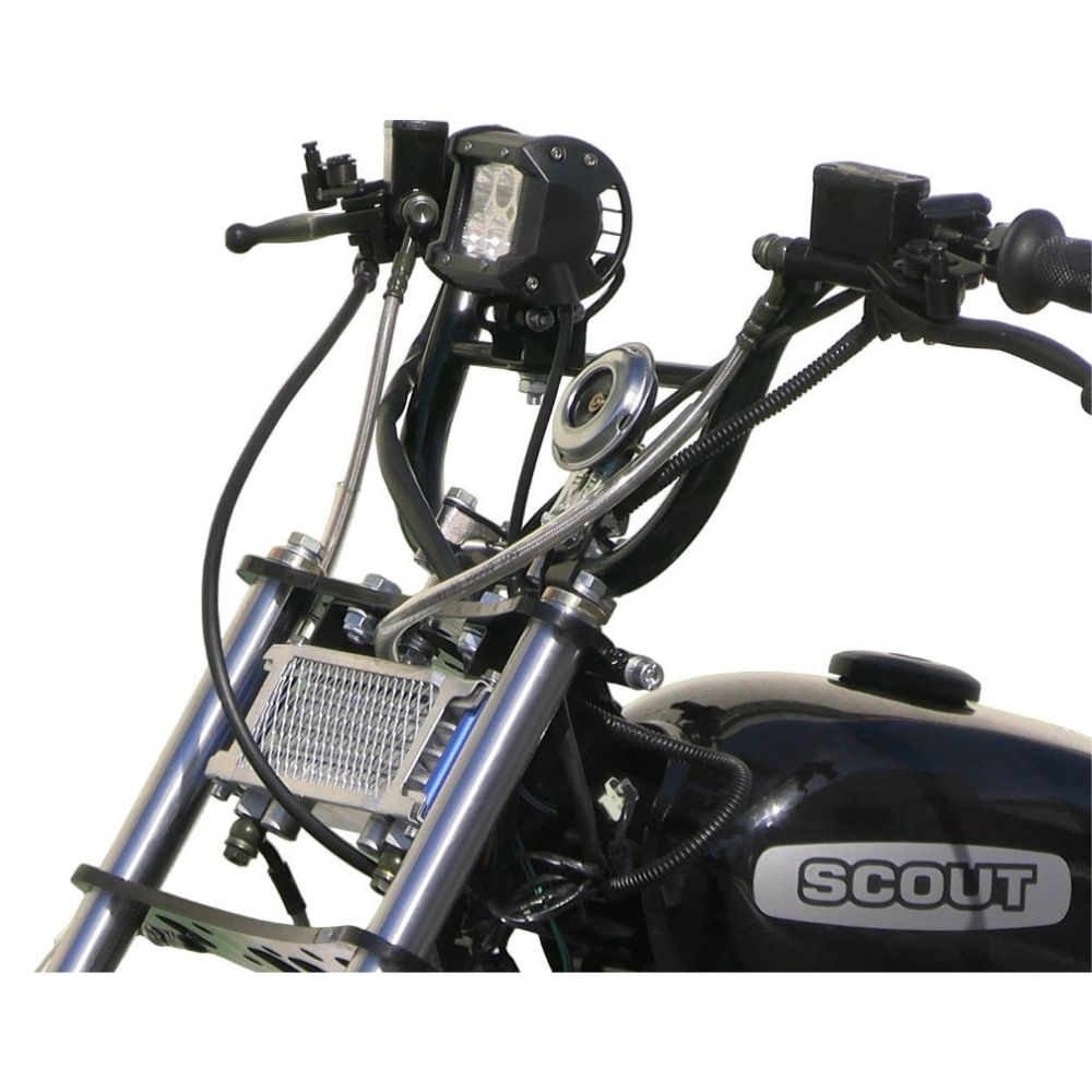 Мотоцикл внедорожный СКАУТ-3Р-125 полуавтомат с РЕВЕРСОМ